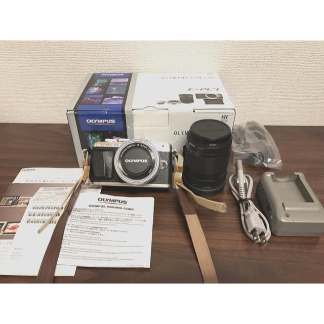 OLYMPUS(オリンパス)のOLYMPUS PEN Lite E-PL 7 スマホ/家電/カメラのカメラ(ミラーレス一眼)の商品写真