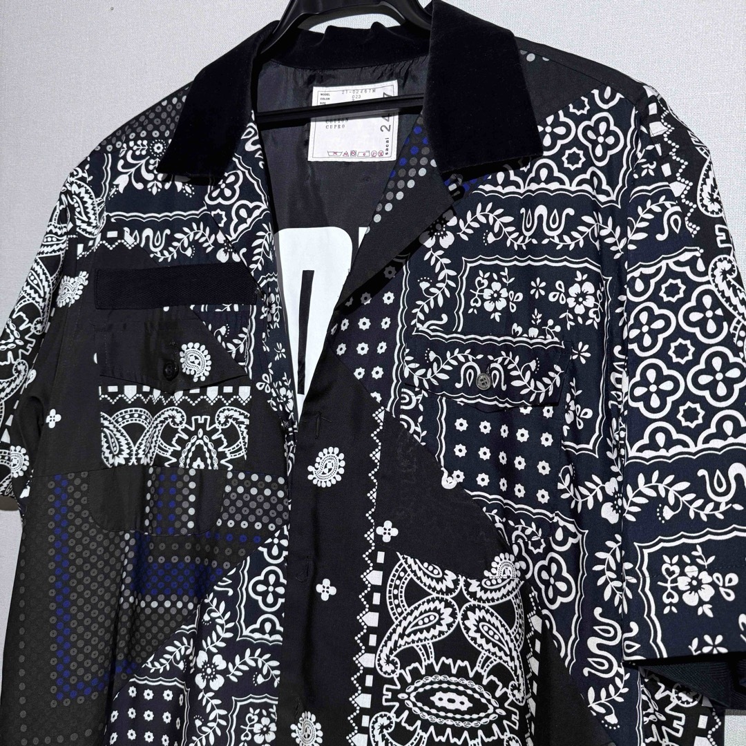 美品 SACAI サカイ ハンクウィリス トーマス バンダナミックス 美品 SACAI サカイ ハンクウィリス トーマス バンダナミックス