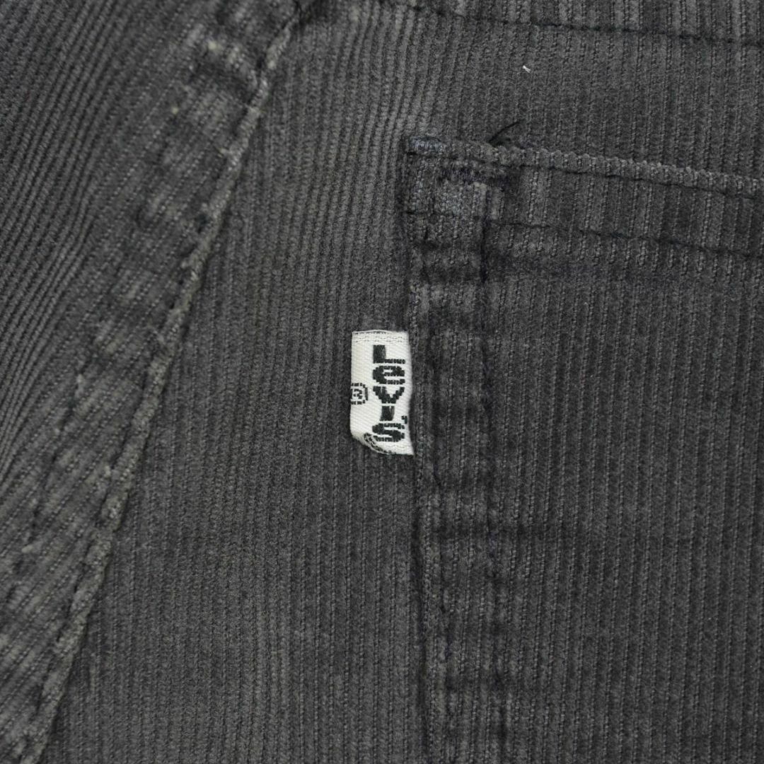 Levi's - 【LEVIS】80s 519-1558 ブラックコーデュロイパンツの Levi's - 【LEVIS】80s 519-1558 ブラックコーデュロイパンツの