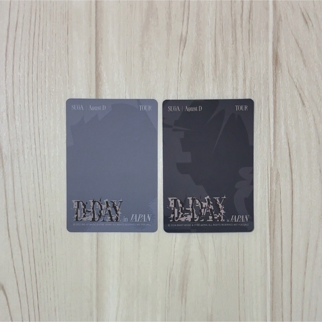 BTS ユンギ SUGA Agust D TOUR D-DAY トレカ BTS ユンギ SUGA Agust D TOUR D-DAY トレカ