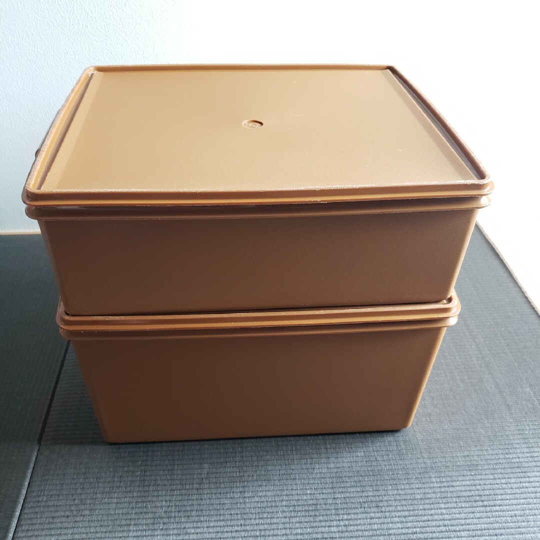3個セット/タッパーウェア/ディープ/スーパーケース/古道具/廃番 3個セット/タッパーウェア/ディープ/スーパーケース/古道具/廃番