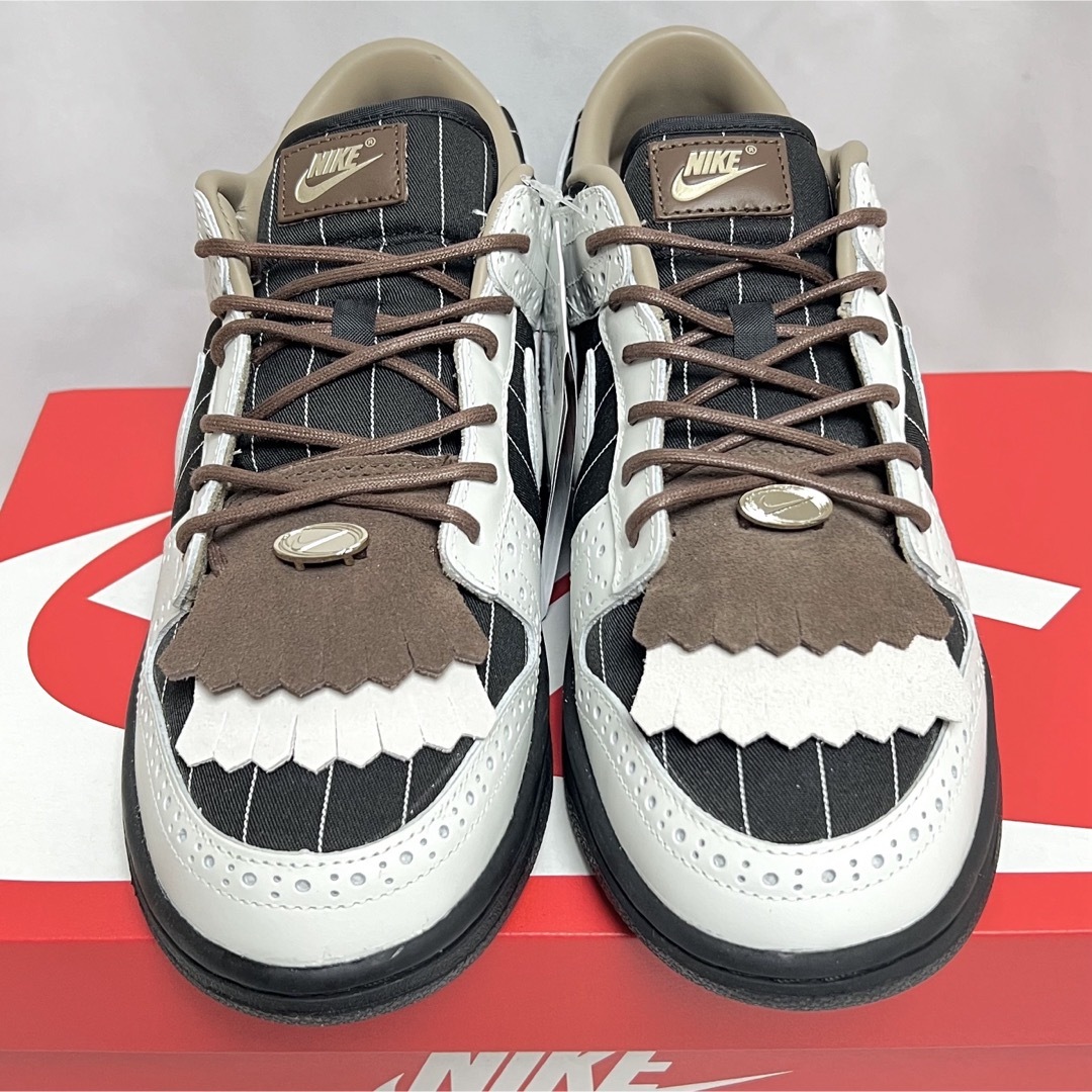 NIKE - 27cm 新品 NIKE ダンク LOW DUNK ナイキ 革靴調 NIKE - 27cm 新品 NIKE ダンク LOW DUNK ナイキ 革靴調