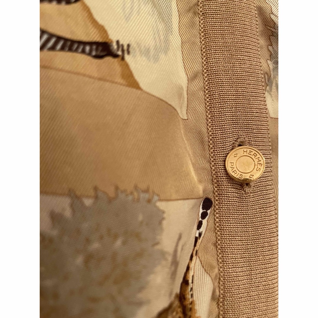 HERMES - Vintage エルメス HERMES ニット カーディガン ロング