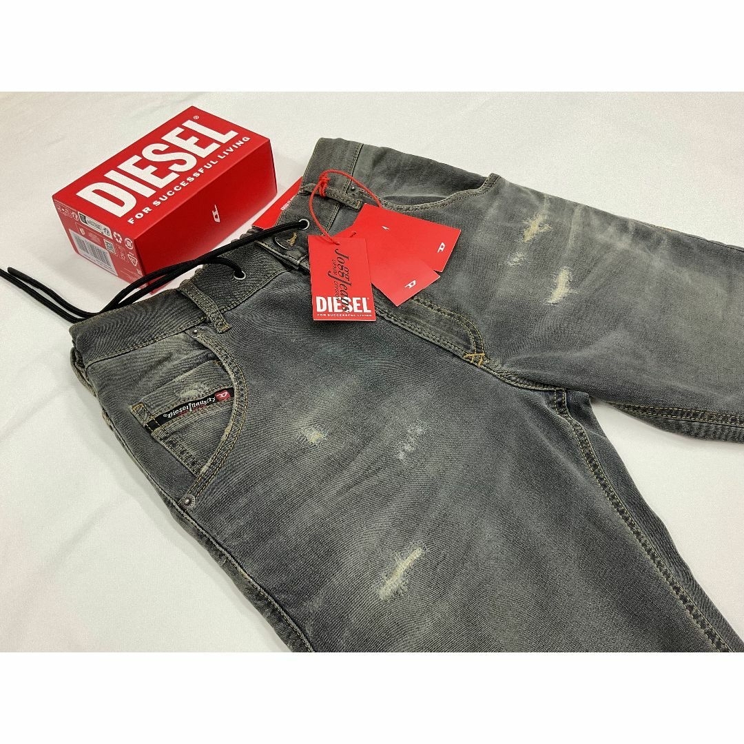 ディーゼル ジョグジーンズ 4224 サイズ36 新品 A00088 ダメージ加 ディーゼル ジョグジーンズ 4224 サイズ36 新品 A00088 ダメージ加
