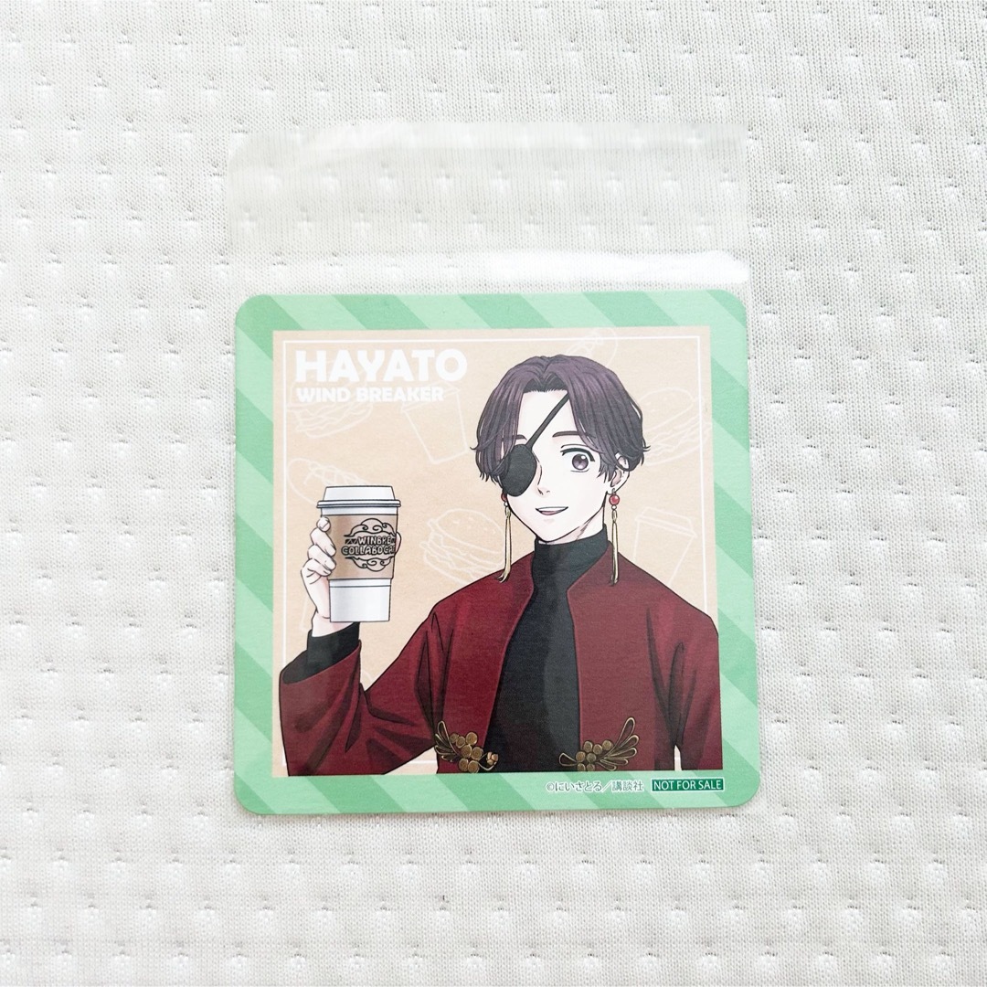 WINDBREAKER ウィンブレ THEキャラカフェ コースター 蘇枋隼飛の WINDBREAKER ウィンブレ THEキャラカフェ コースター 蘇枋隼飛の