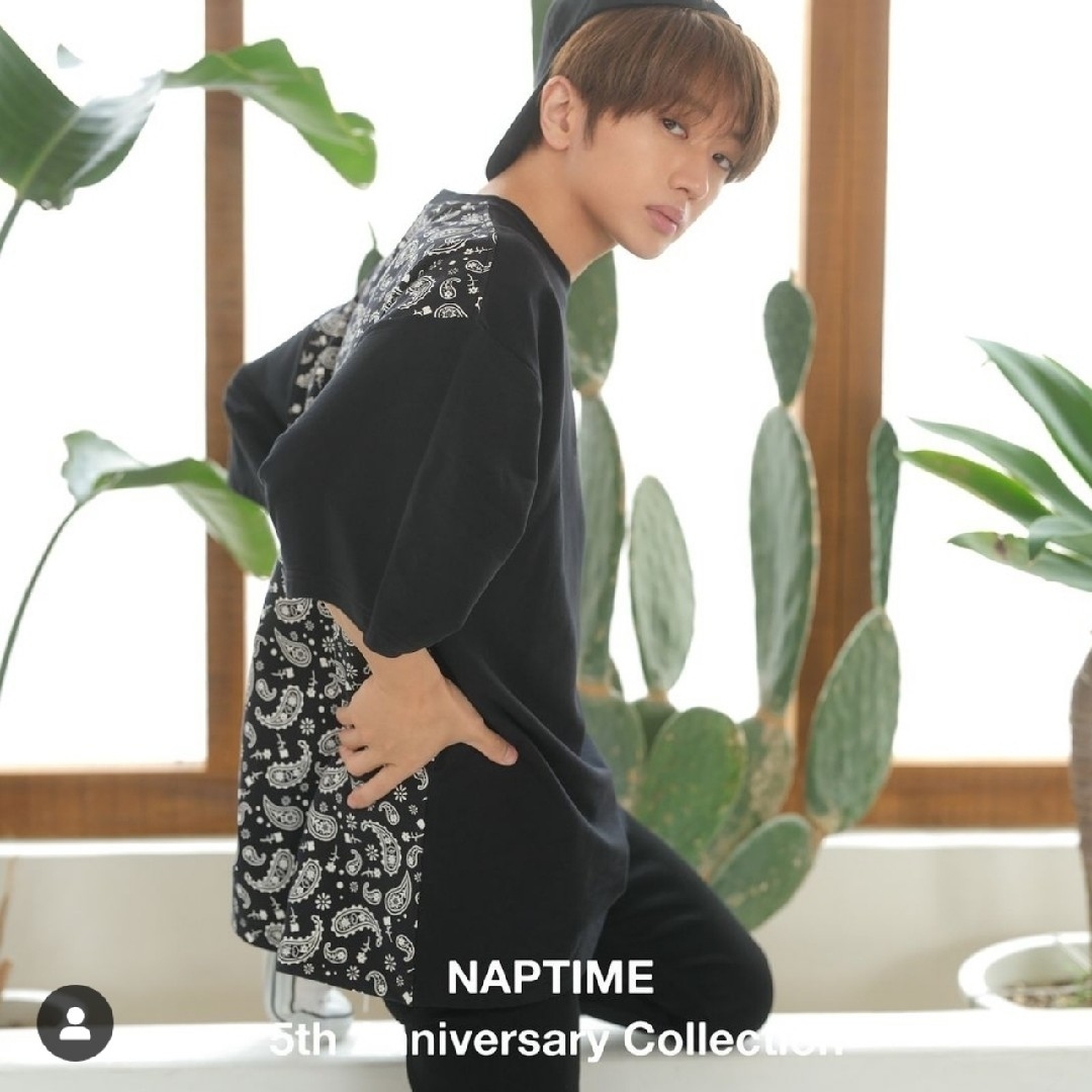 新品未開封】Naptime Nissy バックプリントTシャツ Mサイズ 新品未開封】Naptime Nissy バックプリントTシャツ Mサイズ