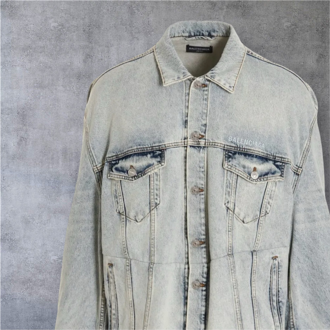 BALENCIAGA - 登坂広臣着用 BALENCIAGATwisted Sleeve デニム BALENCIAGA - 登坂広臣着用 BALENCIAGATwisted Sleeve デニム
