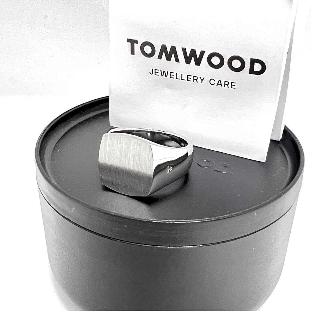 TOM WOOD - 64 TOMWOOD トムウッド クッション サテン リング TOM WOOD - 64 TOMWOOD トムウッド クッション サテン リング