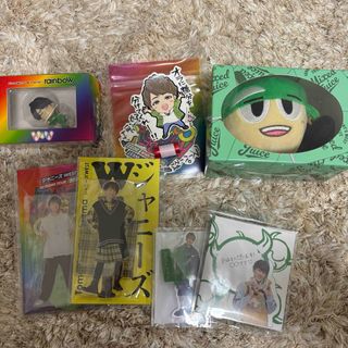 ジャニーズウエスト(ジャニーズWEST)のWEST． 神山智洋 グッズ セット やつぬい ぶらさげるヤツ アクスタ(アイドルグッズ)