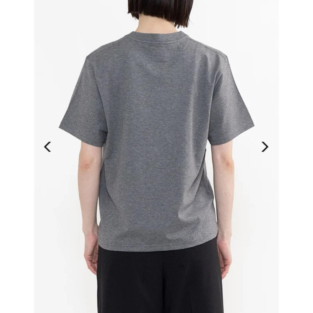 新品タグ付 HYKE ハイクSHORT-SLV TEE 5.6oz グレー 新品タグ付 HYKE ハイクSHORT-SLV TEE 5.6oz グレー