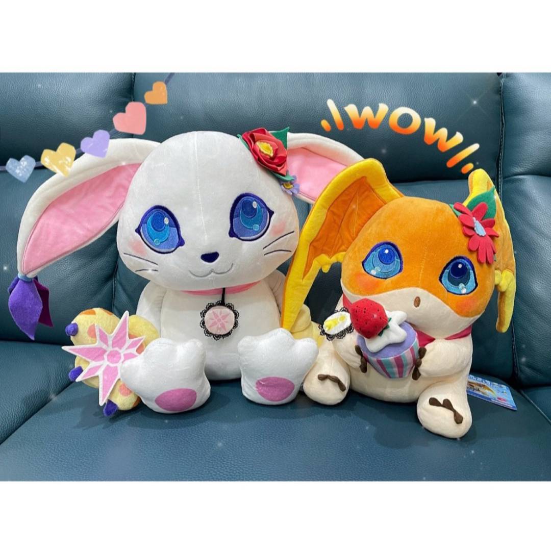 デジモンアドベンチャー 上海一番くじ B賞 テイルモン ぬいぐるみ 35cm エンタメ/ホビーのおもちゃ/ぬいぐるみ(ぬいぐるみ)の商品写真