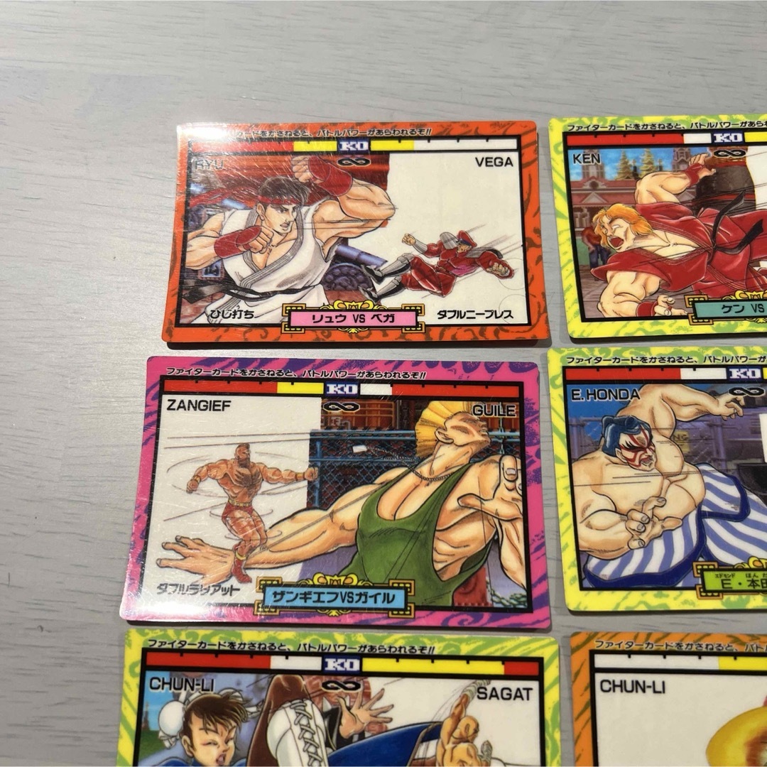 美品 ロッテ ストリートファイター2 3Dシール 10枚セットの通販 美品 ロッテ ストリートファイター2 3Dシール 10枚セットの通販