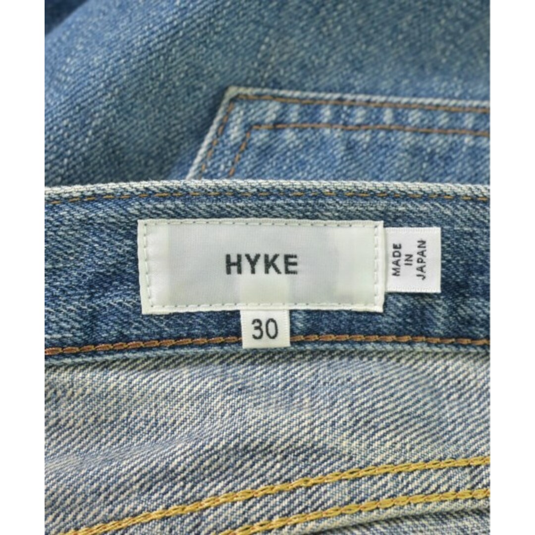 HYKE - HYKE ハイク デニムパンツ 30(XL位) インディゴ(デニム HYKE - HYKE ハイク デニムパンツ 30(XL位) インディゴ(デニム