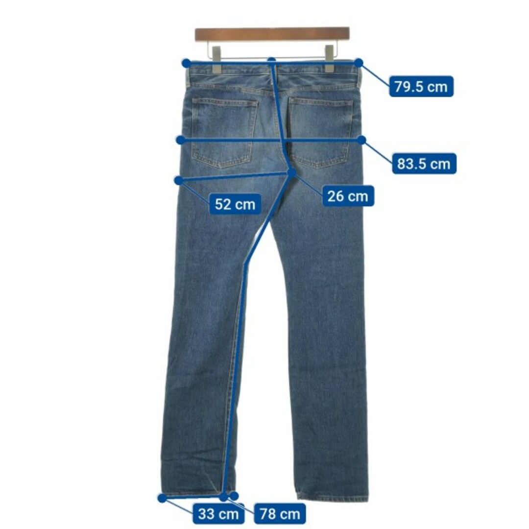HYKE - HYKE ハイク デニムパンツ 30(XL位) インディゴ(デニム HYKE - HYKE ハイク デニムパンツ 30(XL位) インディゴ(デニム