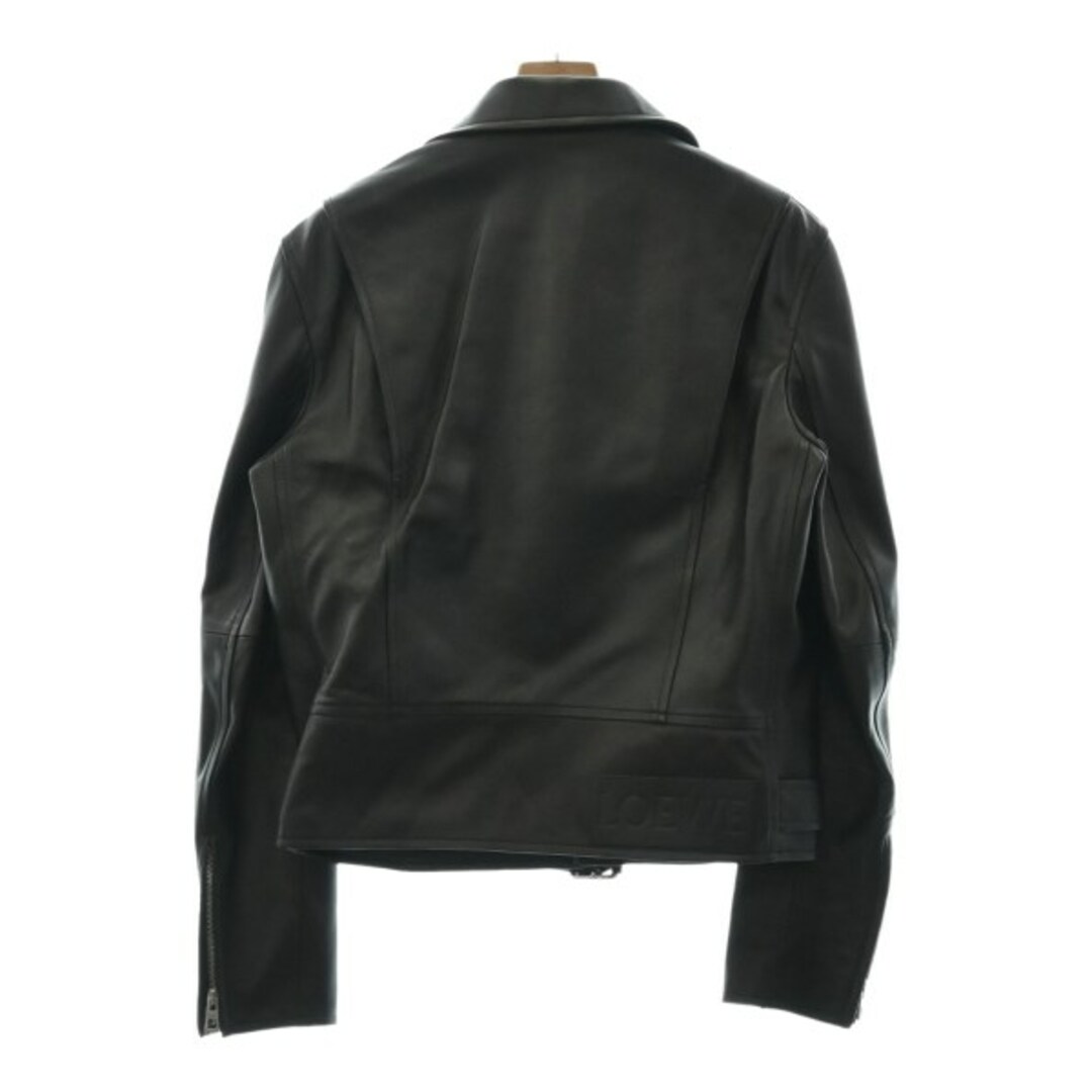 LOEWE - LOEWE ロエベ ライダース 46(M位) 黒 【古着】【中古 LOEWE - LOEWE ロエベ ライダース 46(M位) 黒 【古着】【中古