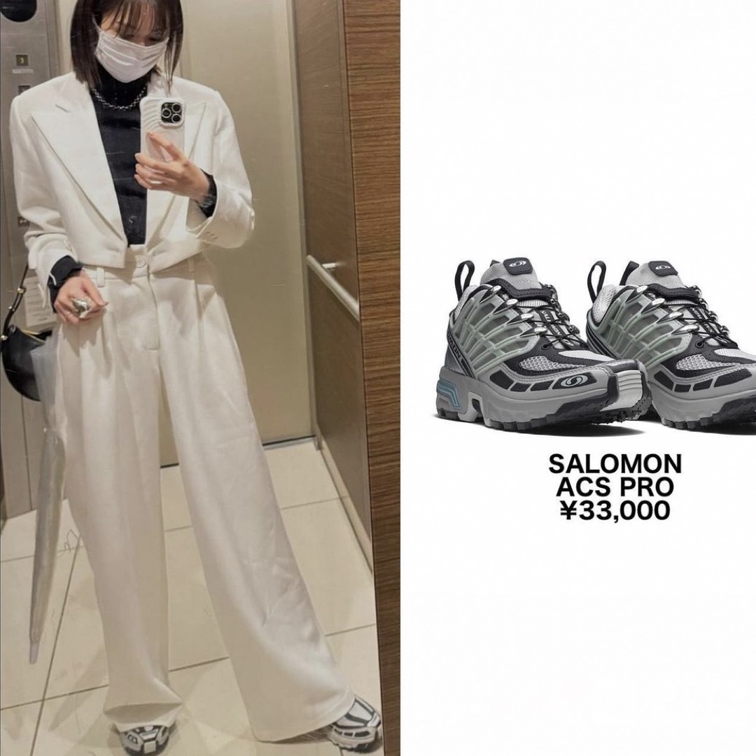 SALOMON - Salomon ACS Pro sneakersの通販 by musk.|サロモン SALOMON - Salomon ACS Pro sneakersの通販 by musk.|サロモン
