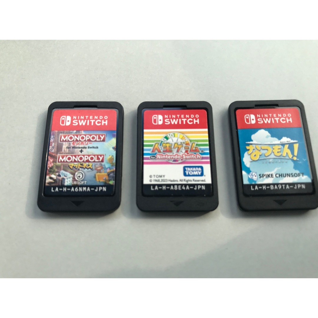 Nintendo Switch - ソフトのみ✨人生ゲーム＆なつもん＆モノポリーセット✨