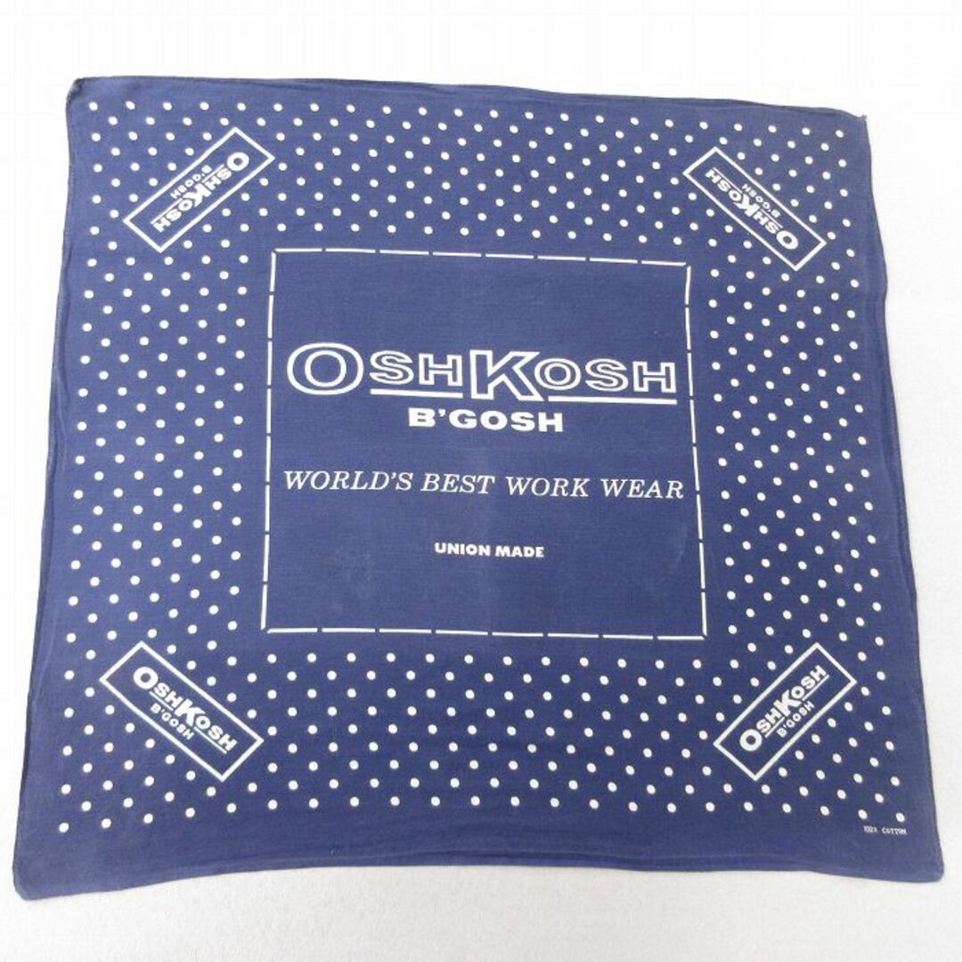 OshKosh - 中古 オシュコシュ OSHKOSH バンダナ 80年代 80s OshKosh - 中古 オシュコシュ OSHKOSH バンダナ 80年代 80s