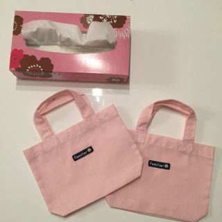 ファミリア(familiar)の♡送料込♡ファミリア ミニトートバッグセット(通園バッグ)