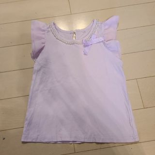 ノースリーブフリルTシャツ サイズ120