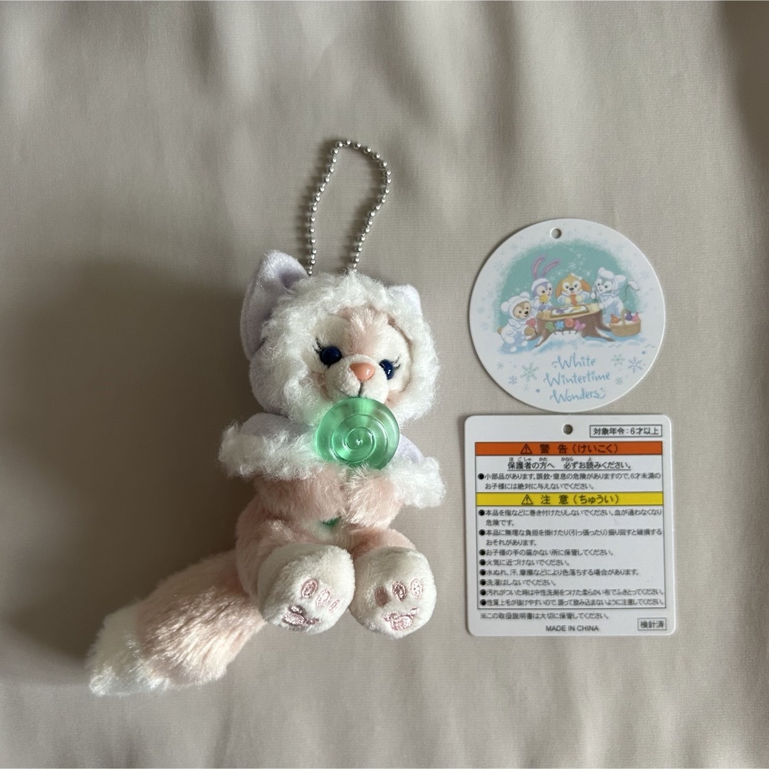 Disney(ディズニー)のディズニー リーナベル キーホルダー エンタメ/ホビーのおもちゃ/ぬいぐるみ(キャラクターグッズ)の商品写真