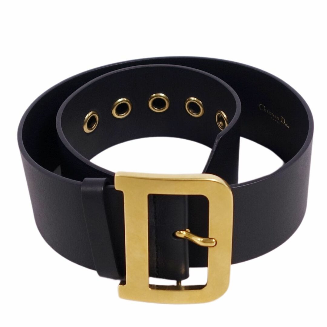 2024年秋冬新作 | 70 D金具 レザー ディオールクエイク Diorquake ベルト Dior Christian クリスチャンディオール Vintage 極美品 ラクマ フリマアプリ 小物