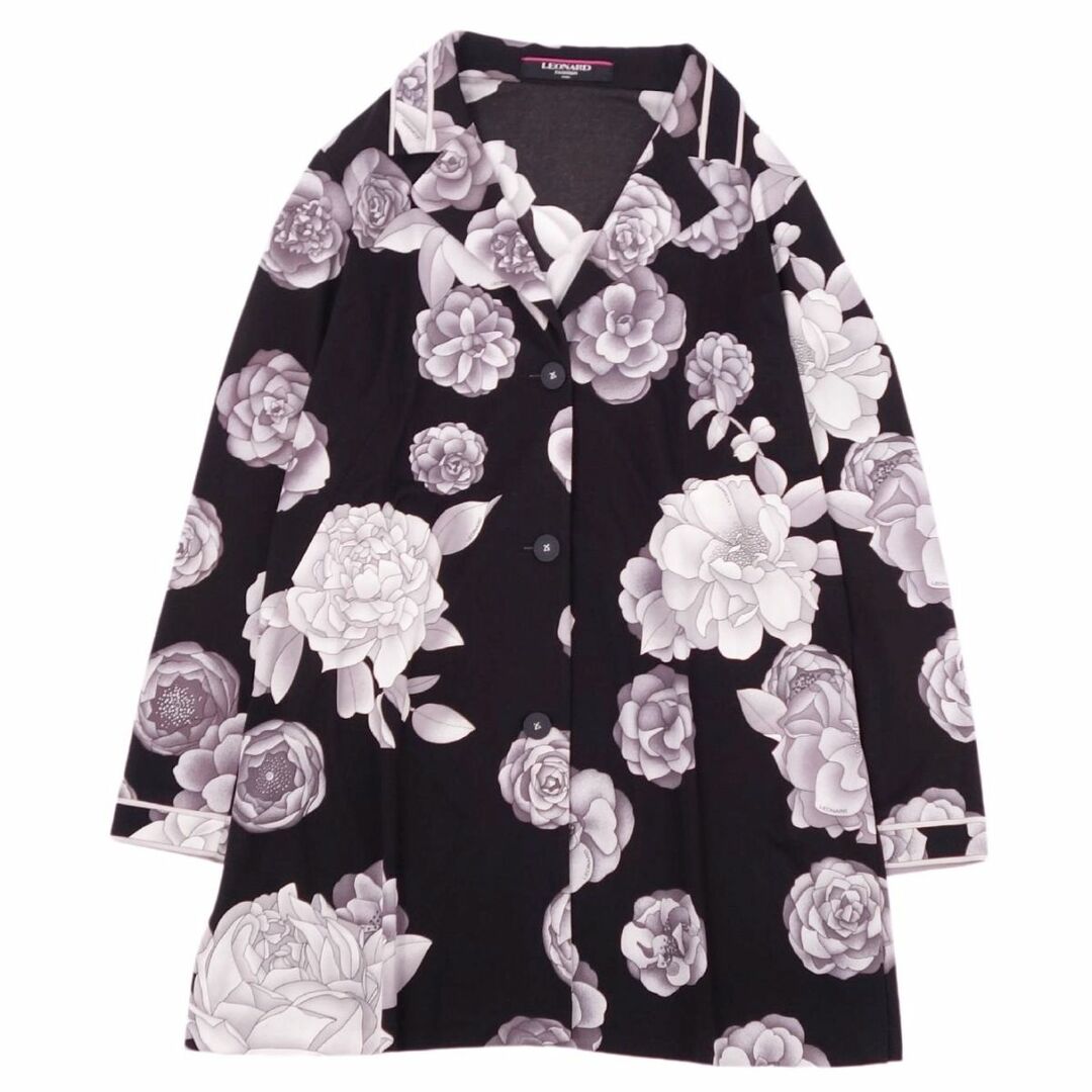 美品】LEONARD SPORT レオナール ジャケット 花柄 レディース 美品】LEONARD SPORT レオナール ジャケット 花柄 レディース