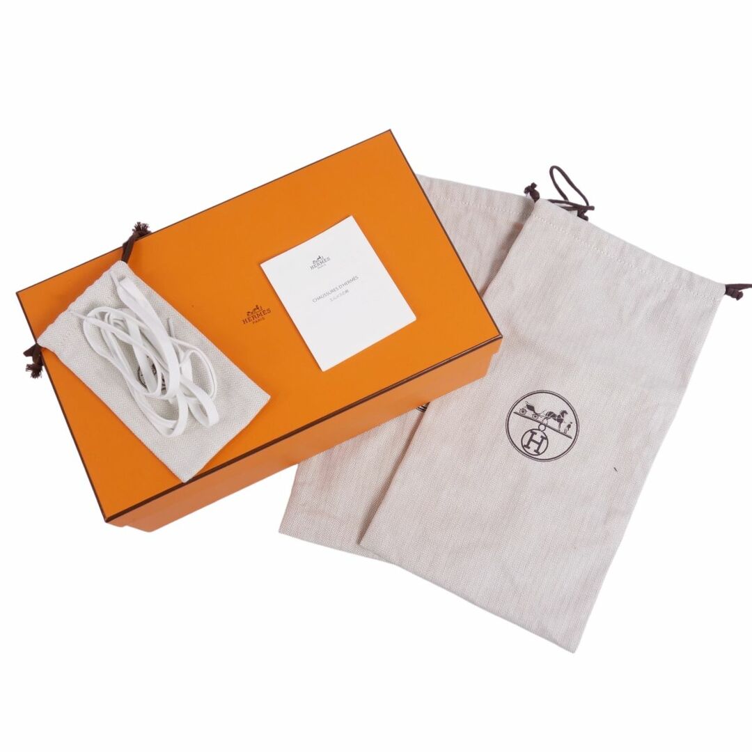 HERMES - 極美品 エルメス HERMES スニーカー レースアップ HERMES - 極美品 エルメス HERMES スニーカー レースアップ