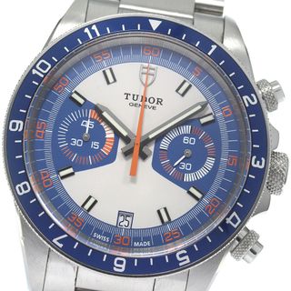 チュードル(Tudor)のチュードル TUDOR 70330B ヘリテージ クロノ クロノグラフ 自動巻き メンズ 良品 _824385(腕時計(アナログ))