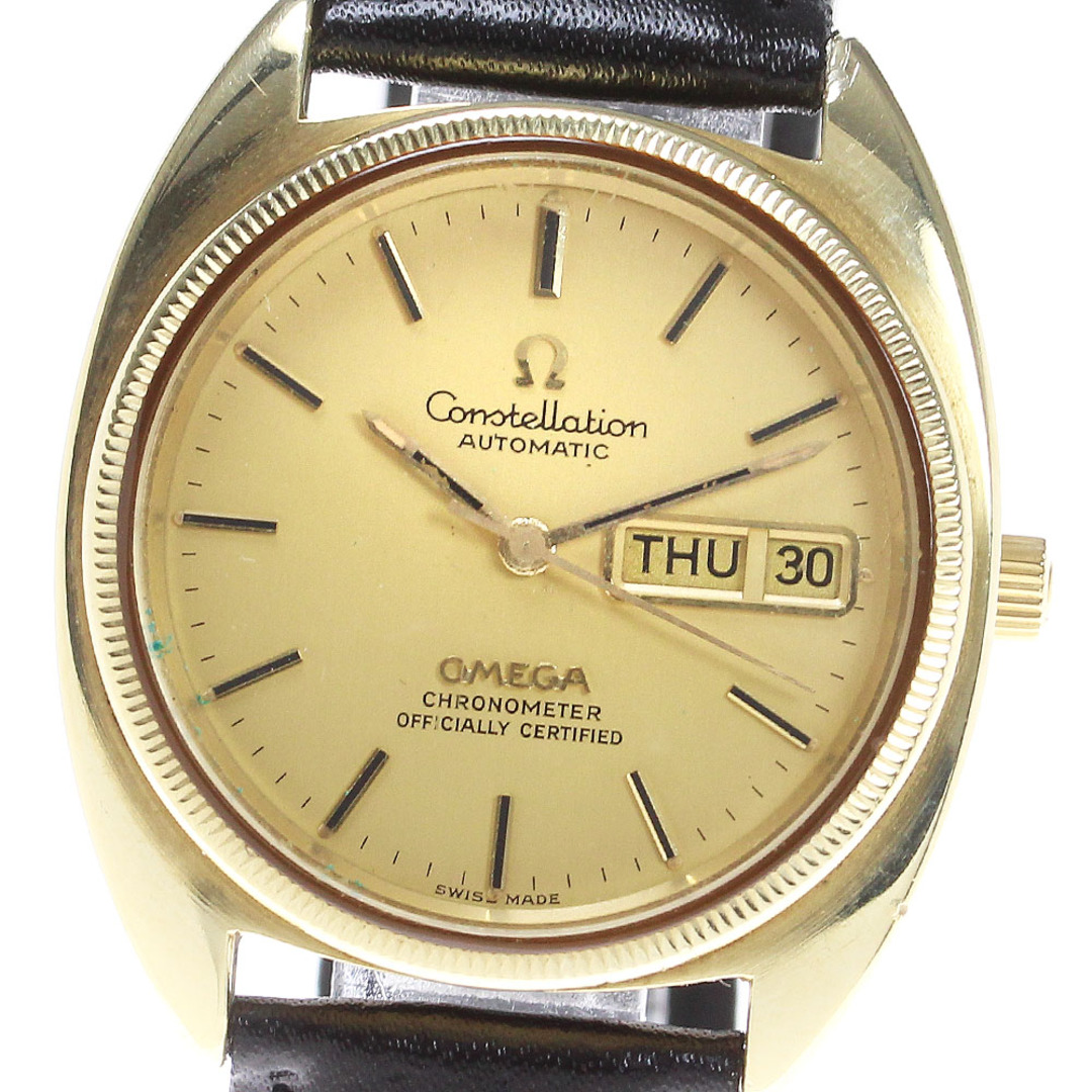 OMEGA - オメガ OMEGA Ref.168.0057 コンステレーション cal.1021 デイデイト 自動巻き メンズ _814649