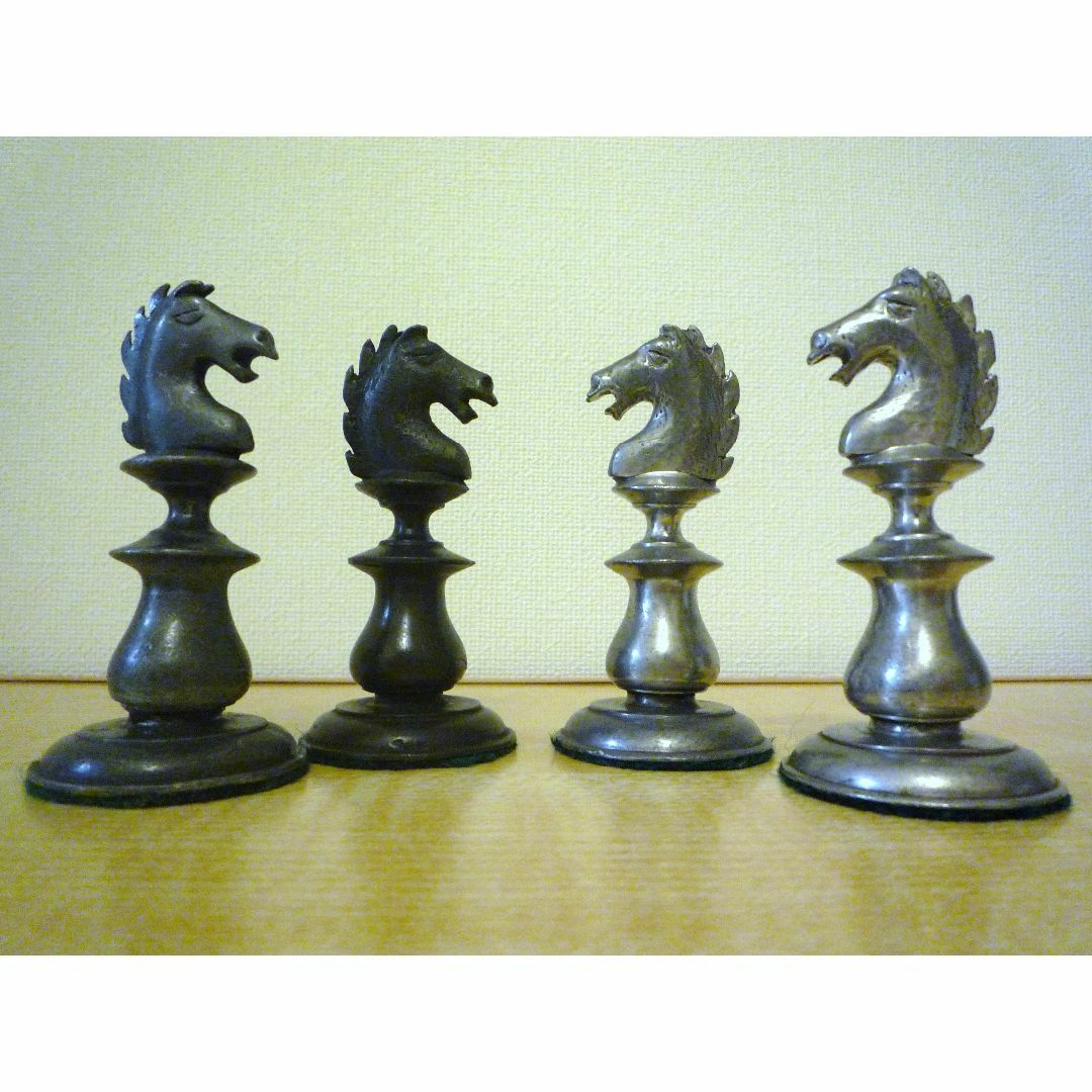 イギリス製アンティークのチェスの駒(Imperial British Cast) イギリス製アンティークのチェスの駒(Imperial British Cast)