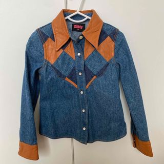ジディ(ZIDDY)の【美品】デニムジャケット　Ziddy サイズSS(ジャケット/上着)