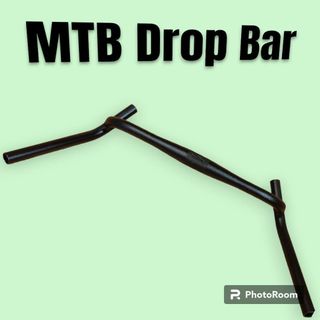 MTBドロップハンドルバー！ MTB,グラベルのカスタムに！400㎜×615㎜(パーツ)