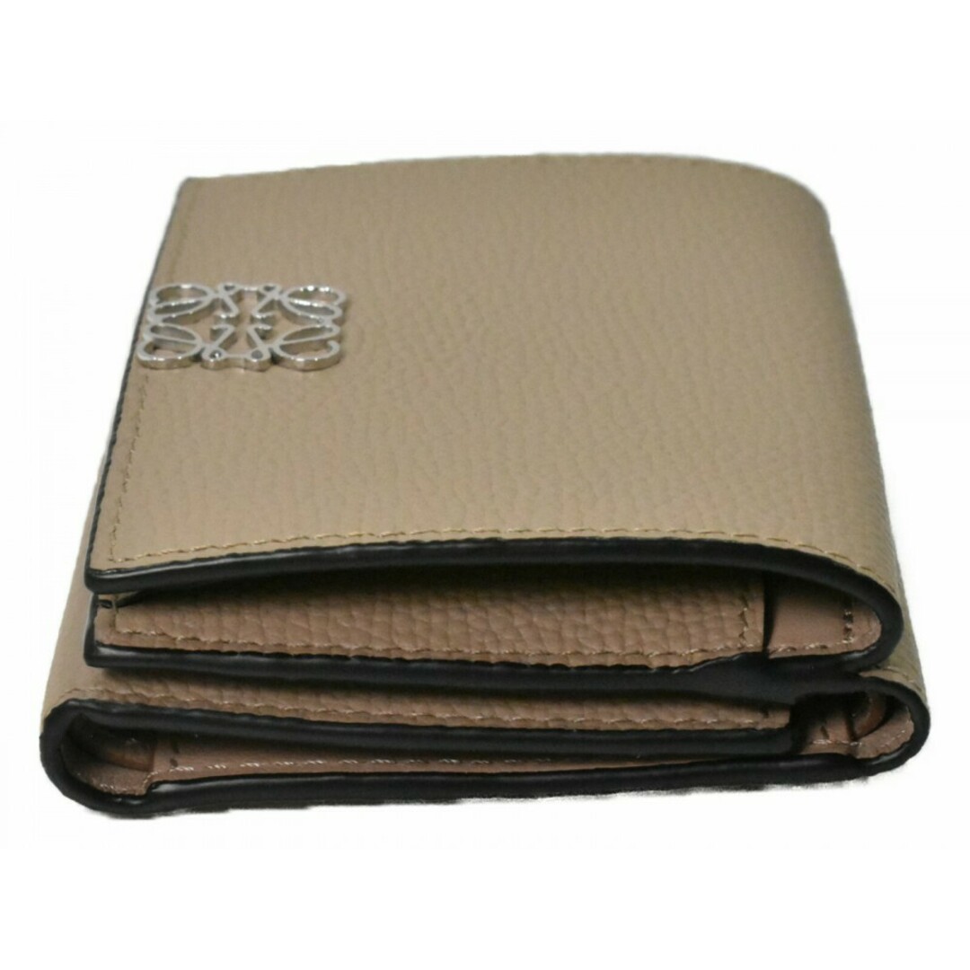 LOEWE - 【中古品】LOEWE トライフォールド ウォレット ベージュ LOEWE - 【中古品】LOEWE トライフォールド ウォレット ベージュ