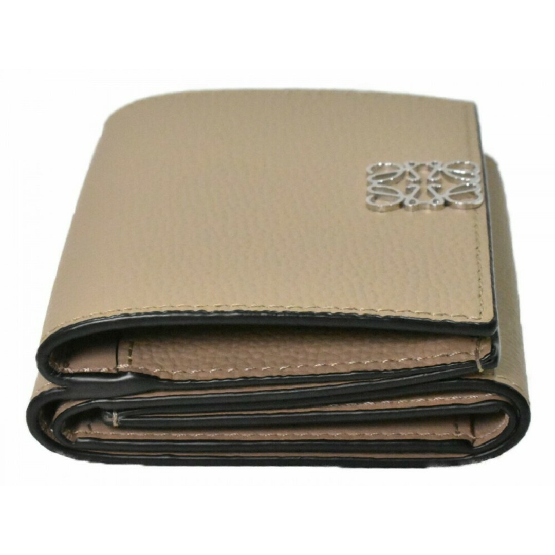 LOEWE - 【中古品】LOEWE トライフォールド ウォレット ベージュ LOEWE - 【中古品】LOEWE トライフォールド ウォレット ベージュ