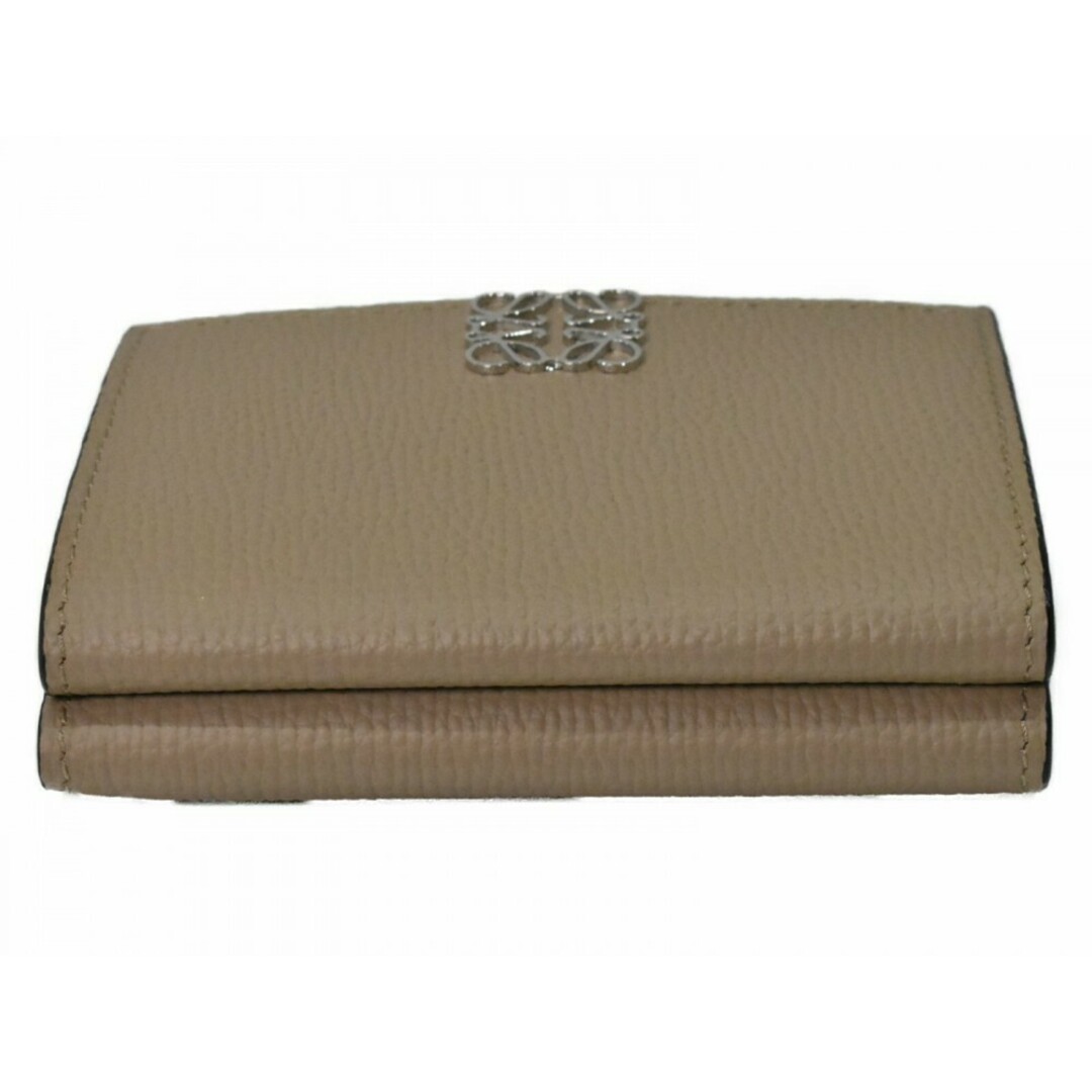 LOEWE - 【中古品】LOEWE トライフォールド ウォレット ベージュ LOEWE - 【中古品】LOEWE トライフォールド ウォレット ベージュ