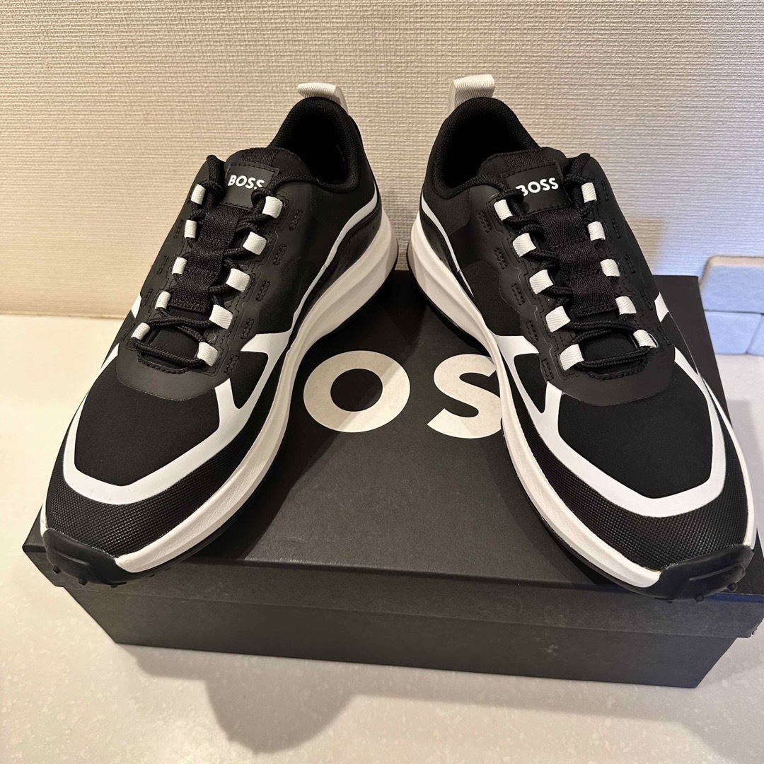 EU39 Hugo Boss Cedric Golf Trainers ブラック EU39 Hugo Boss Cedric Golf Trainers ブラック