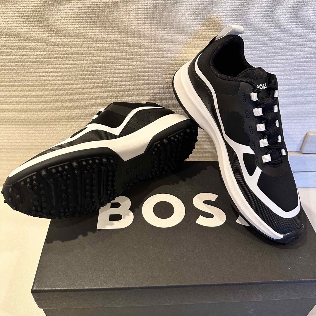 EU39 Hugo Boss Cedric Golf Trainers ブラック EU39 Hugo Boss Cedric Golf Trainers ブラック
