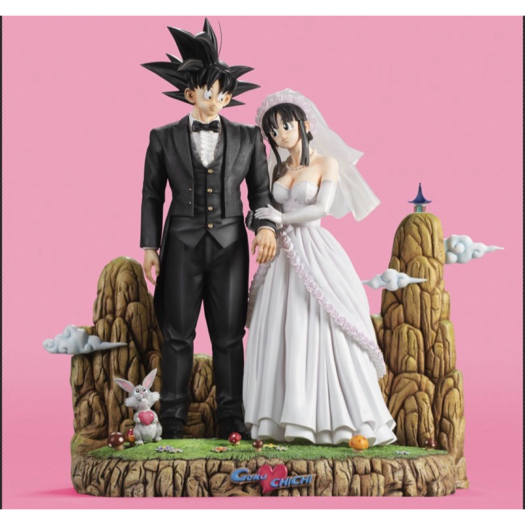 【新品】ドラゴンボール 孫悟空 チチ 結婚式 結婚 フィギュア