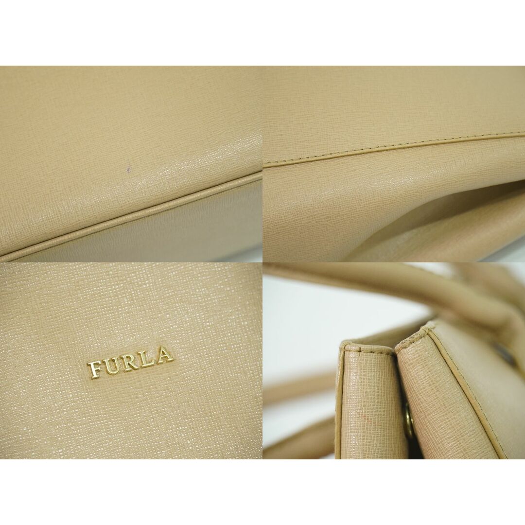 FURLA - 本物 フルラ FURLA レザー トートバッグ ハンドバッグ
