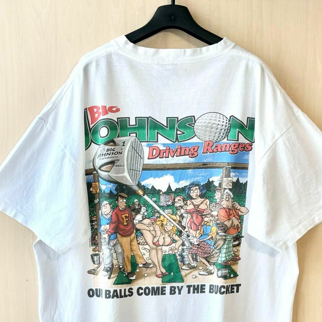 VINTAGE - 90s古着ヴィンテージ BIGJOHNSON Tシャツ ゴルフ VINTAGE - 90s古着ヴィンテージ BIGJOHNSON Tシャツ ゴルフ