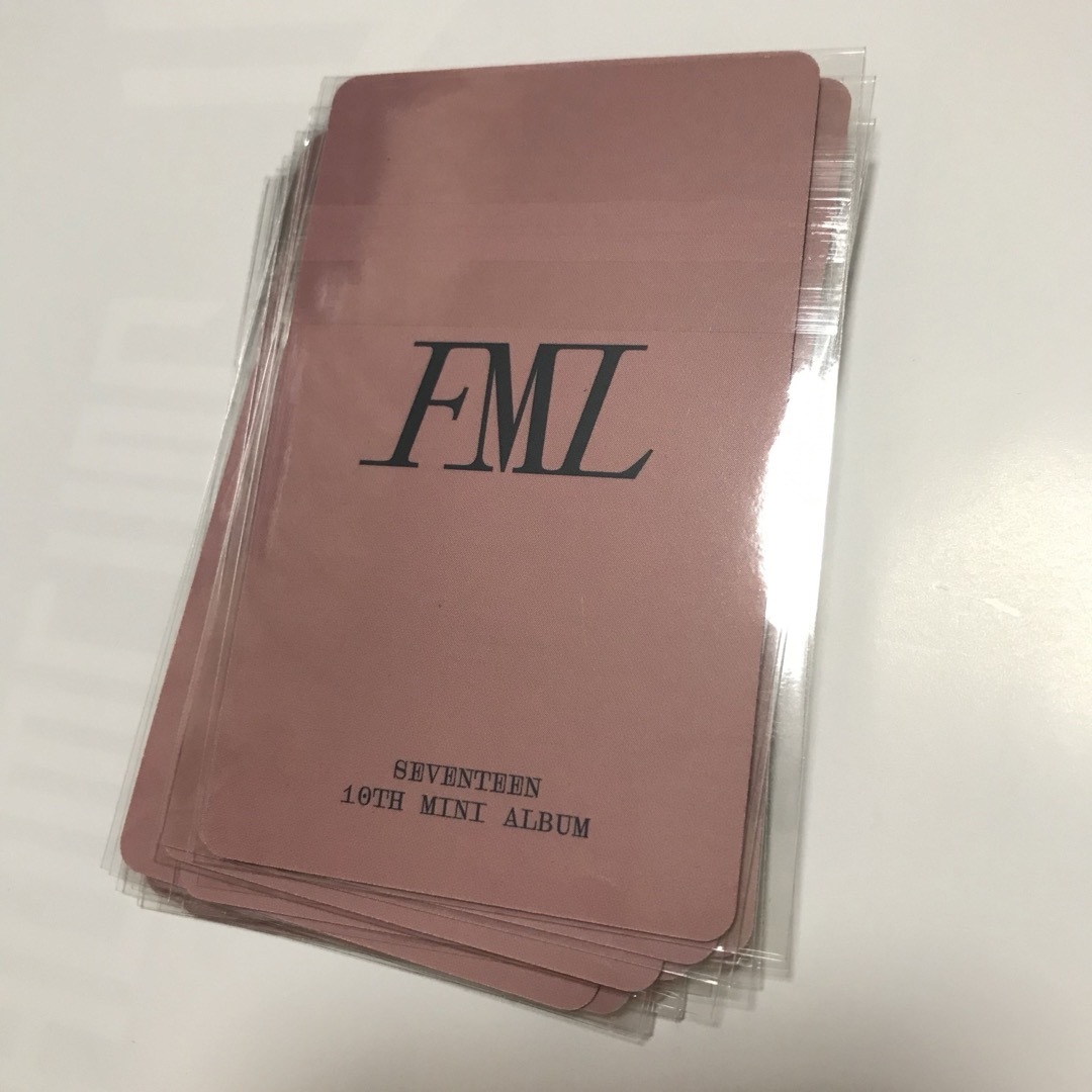 SEVENTEEN FML Album Weverse特典 トレカ 13枚コンプ SEVENTEEN FML Album Weverse特典 トレカ 13枚コンプ