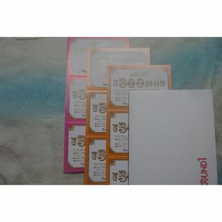 送料無料☆ラウンドワン 株主優待券７０００円分他☆ラクマパック送料込み(その他)