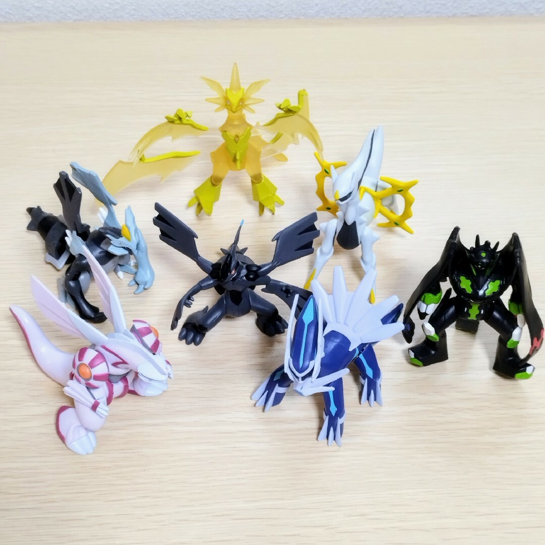 モンコレ7点セット ディアルガ/パルキア/ゼクロム/アルセウス他 モンコレ7点セット ディアルガ/パルキア/ゼクロム/アルセウス他