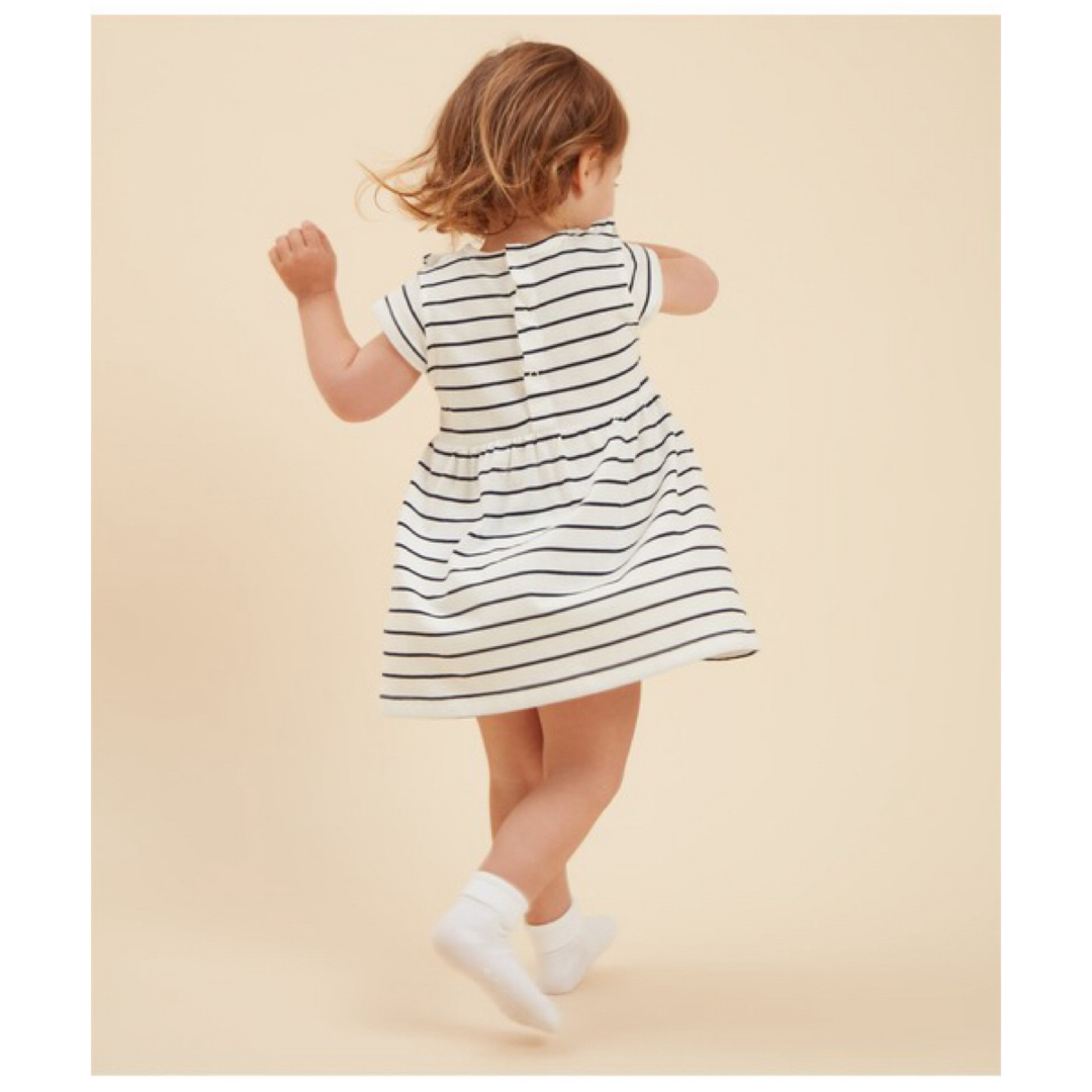 PETIT BATEAU - プチバトー マリニエール半袖ワンピース PETIT BATEAU - プチバトー マリニエール半袖ワンピース