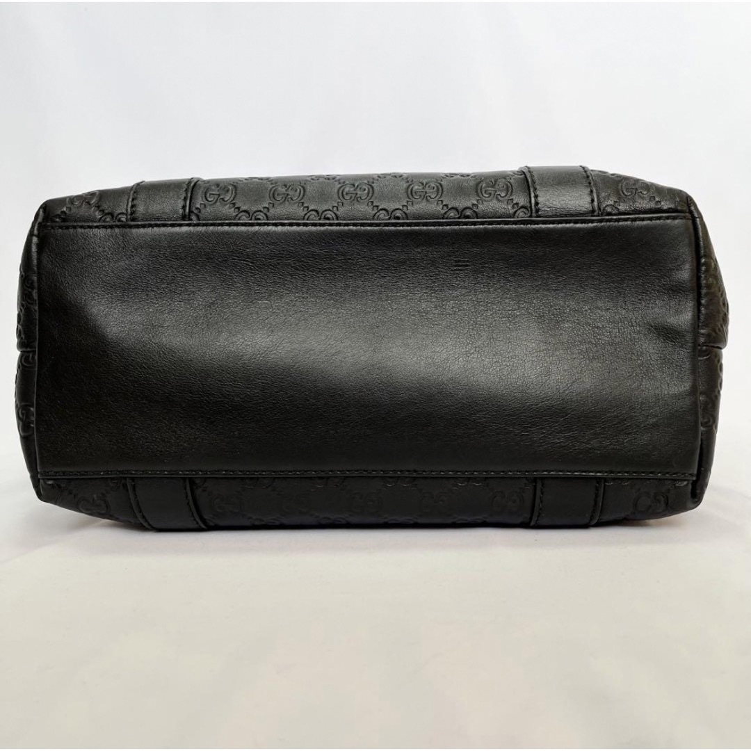 GUCCI - 希少美品 グッチ 2way トートバッグ シマ バンブー A4 GUCCI - 希少美品 グッチ 2way トートバッグ シマ バンブー A4