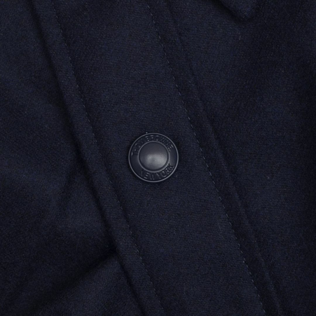 THOM BROWNE - 【THOMBROWNE】RWBストライプ フロントスナップ THOM BROWNE - 【THOMBROWNE】RWBストライプ フロントスナップ