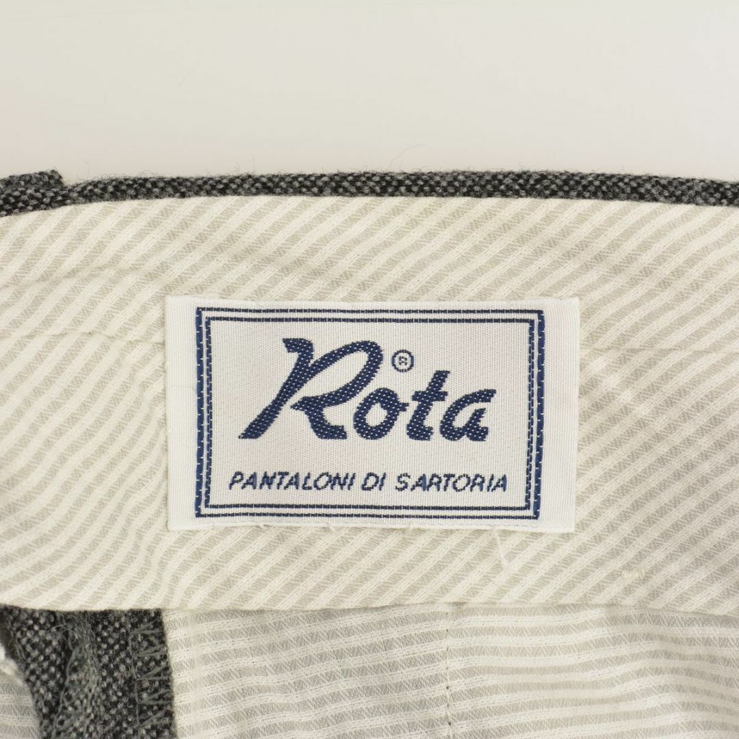 ROTA - 【Rota】イタリア製 スラックスウールパンツの通販 by ROTA - 【Rota】イタリア製 スラックスウールパンツの通販 by