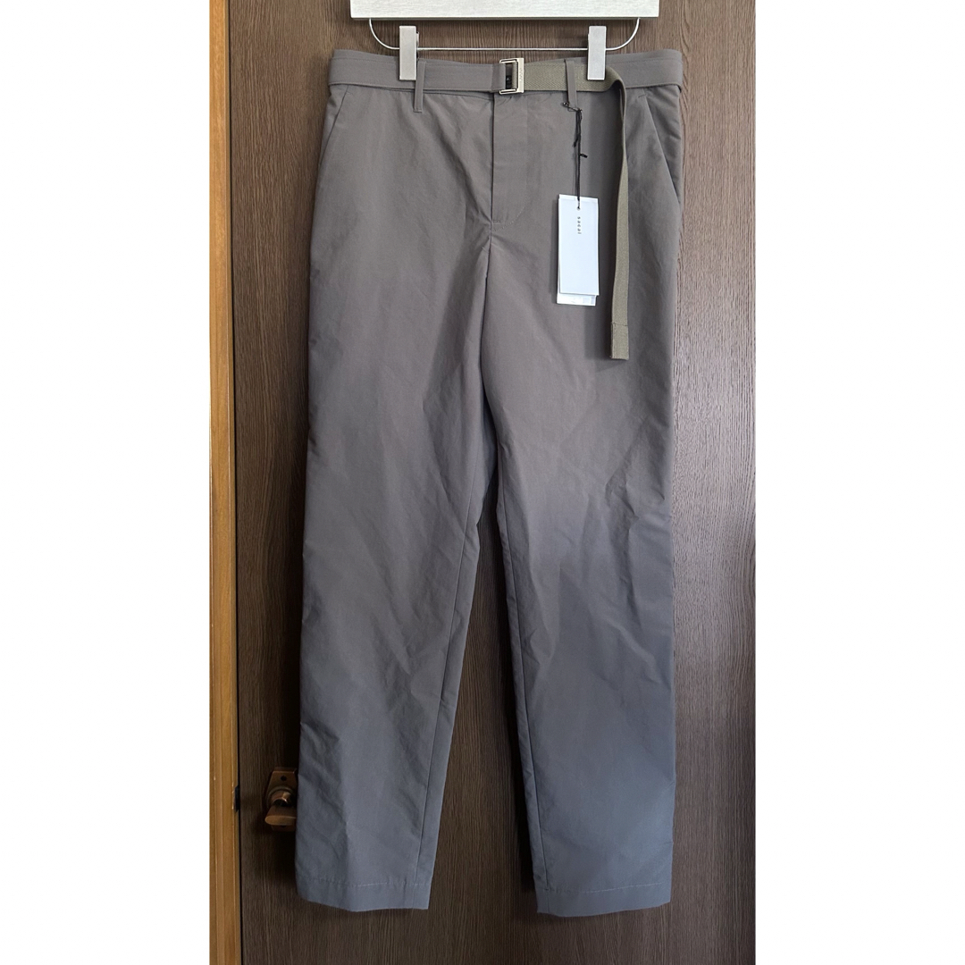 sacai - 3新品 sacai メンズ スラックス テーパード パンツ sacai - 3新品 sacai メンズ スラックス テーパード パンツ