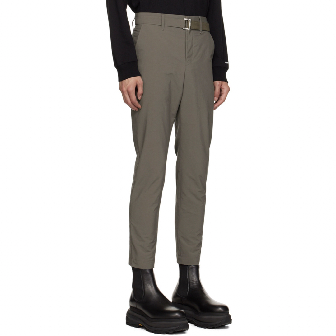 sacai - 3新品 sacai メンズ スラックス テーパード パンツ sacai - 3新品 sacai メンズ スラックス テーパード パンツ